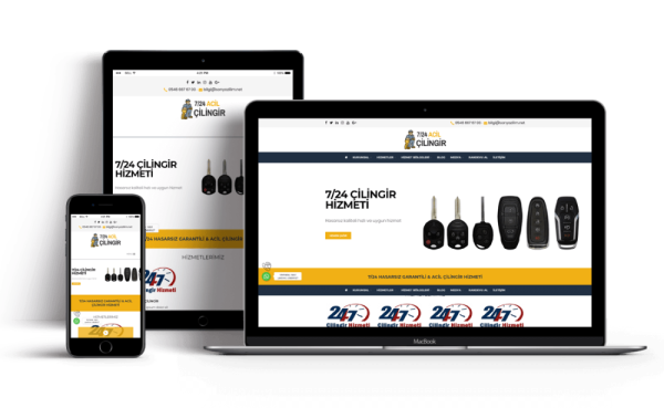 Çilingir Web Site Paketi Dakik15
