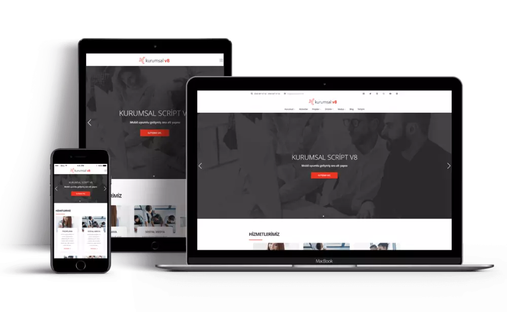 Kurumsal Firma Web  Paketi Dakik20