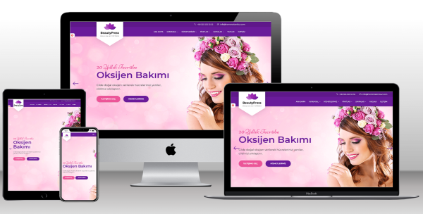 Güzellik Salonu Web Site Paketi Dakik59